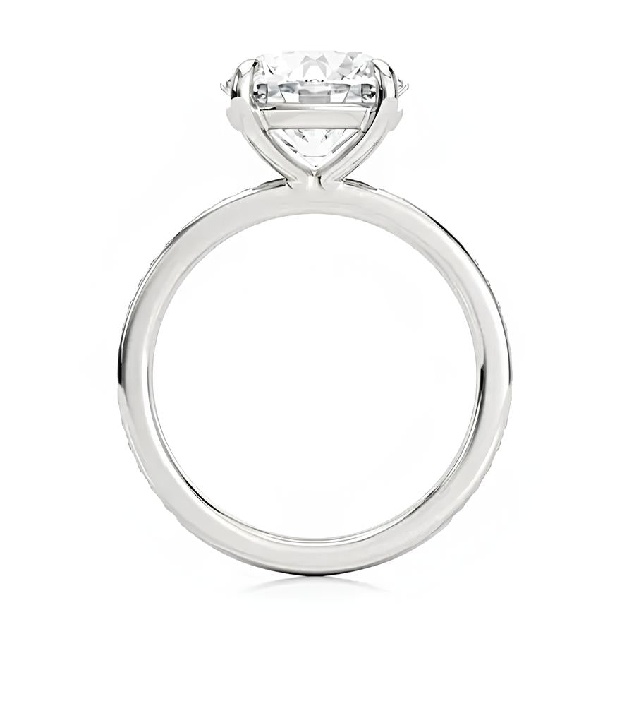 0,80 Karat F Renk Tektaş Pırlanta Yüzük