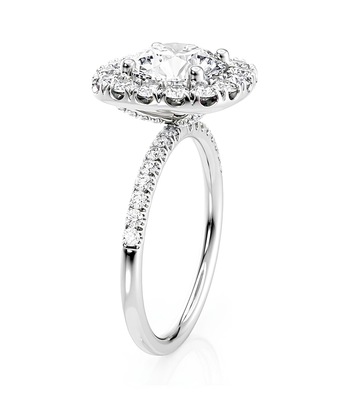 0,80 Karat F Renk Tektaş Pırlanta Yüzük