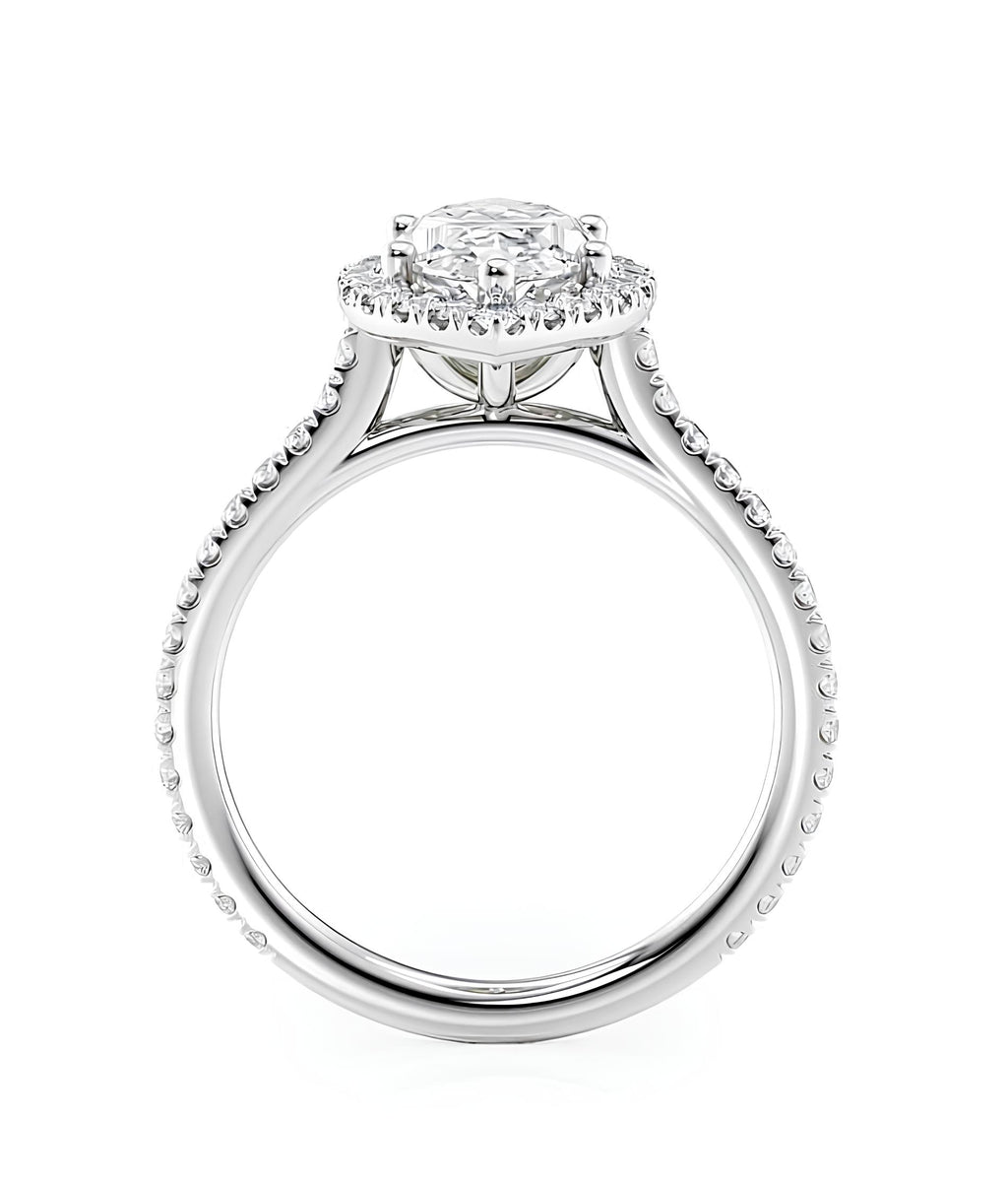 0,80 Karat F Renk Tektaş Pırlanta Yüzük