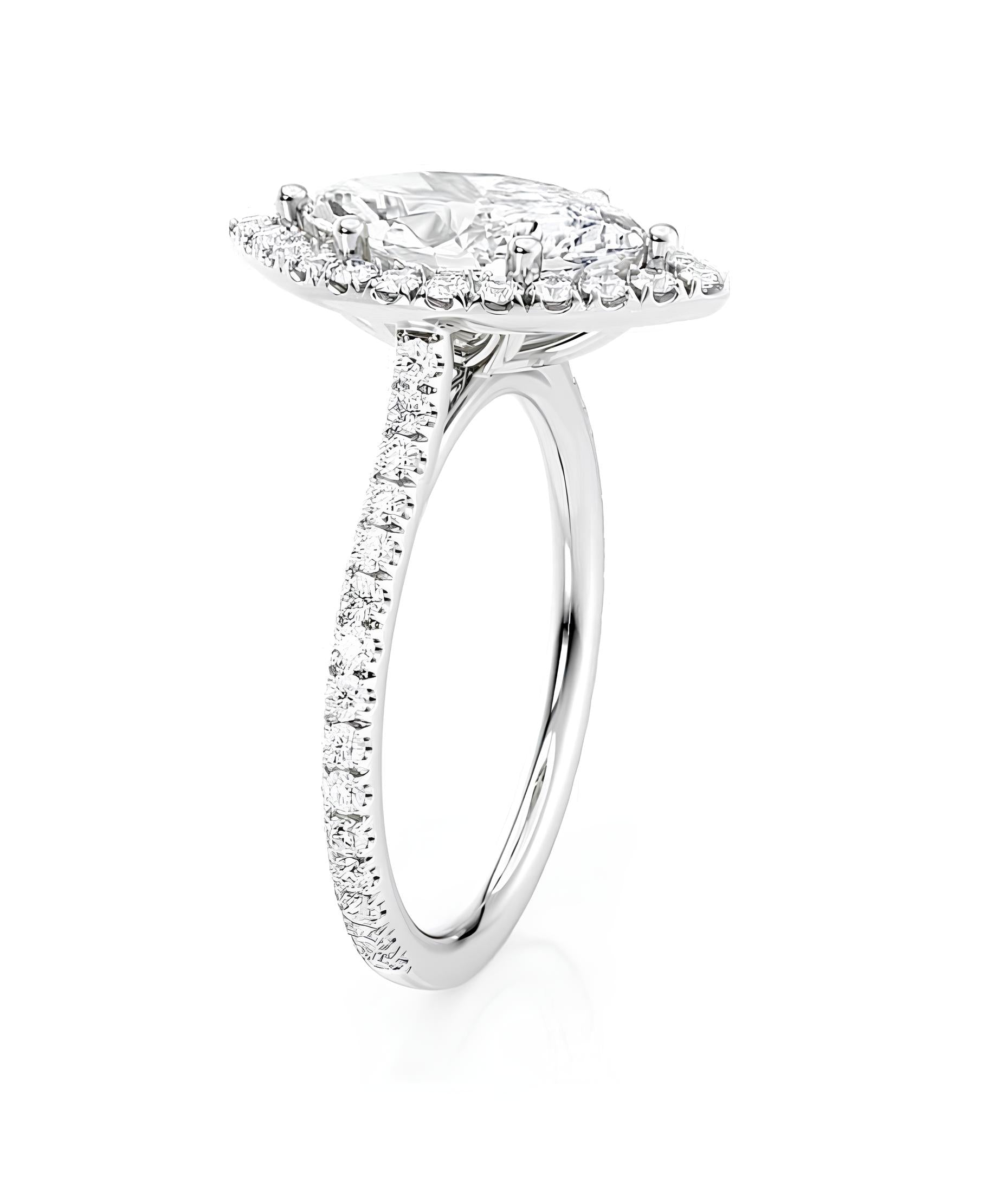 0,80 Karat F Renk Tektaş Pırlanta Yüzük