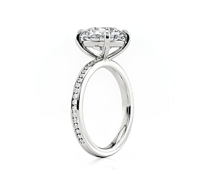 0,80 Karat  F Renk Tektaş Pırlanta Yüzük