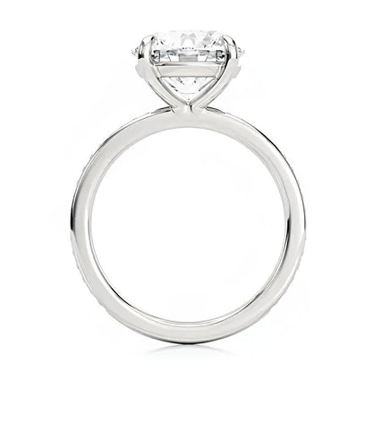 0,80 Karat  F Renk Tektaş Pırlanta Yüzük