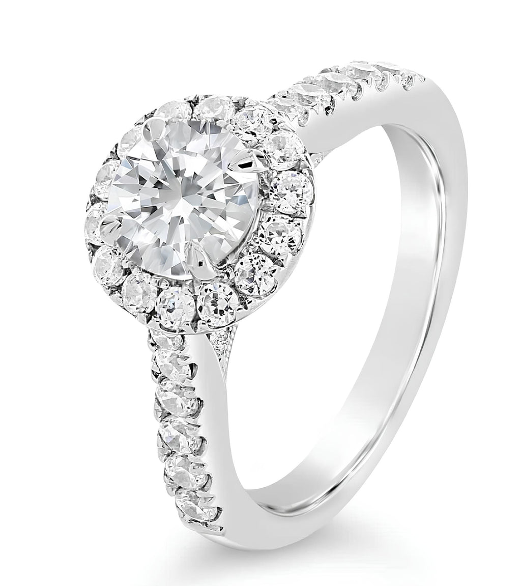 0,70 Karat F Renk Tektaş Pırlanta Yüzük