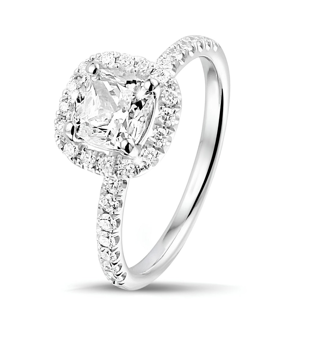 0,70 Karat F Renk Tektaş Pırlanta Yüzük