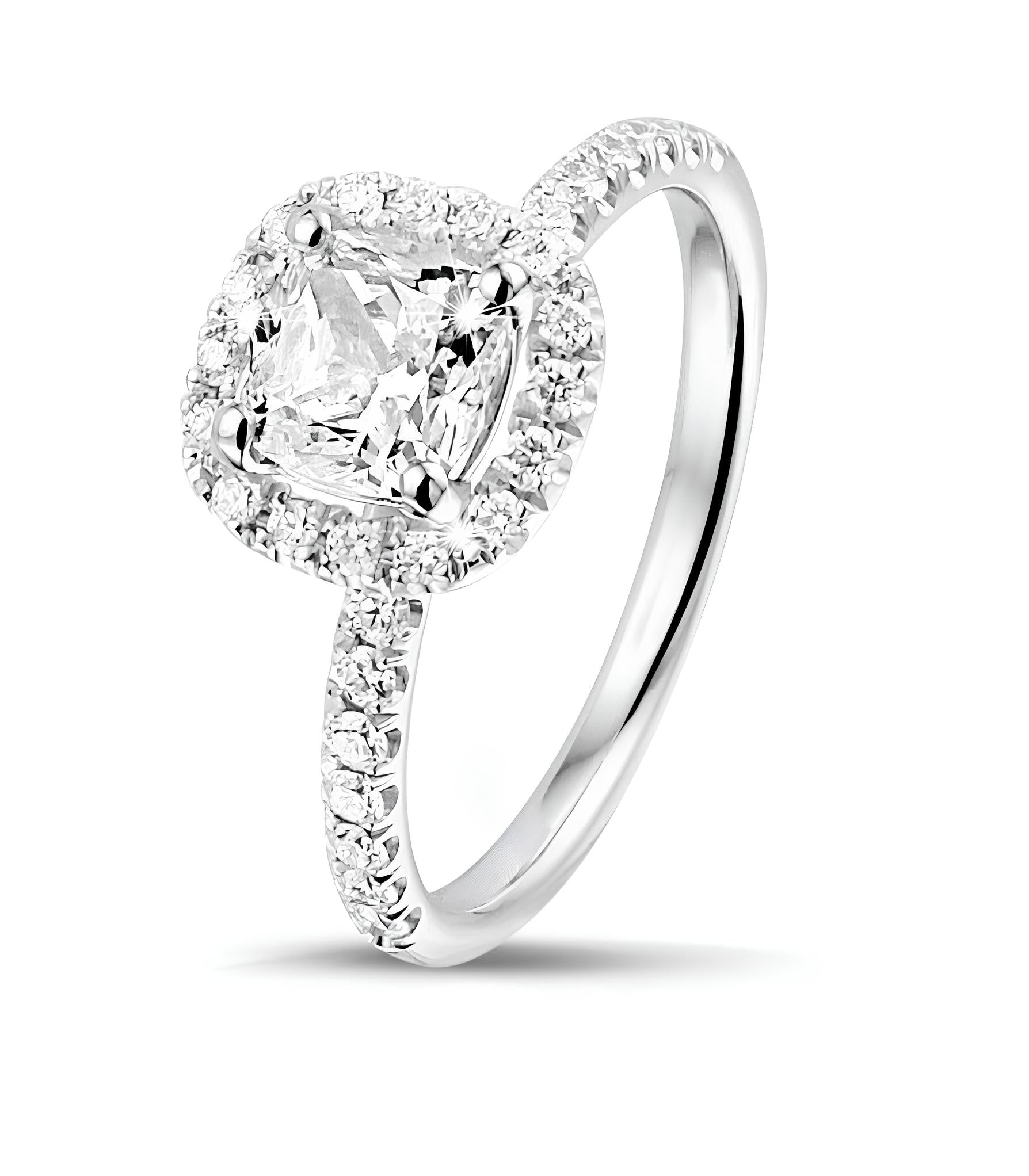 0,70 Karat F Renk Tektaş Pırlanta Yüzük