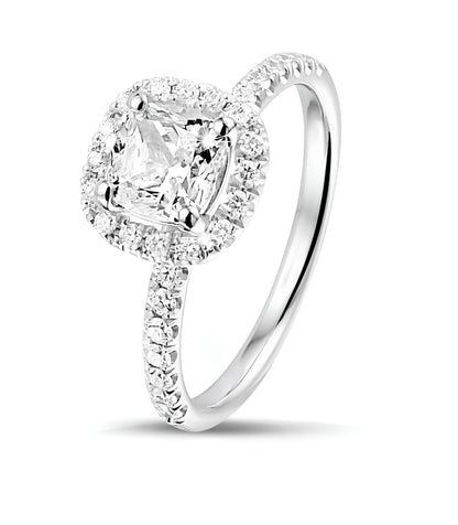 0,70 Karat F Renk Tektaş Pırlanta Yüzük