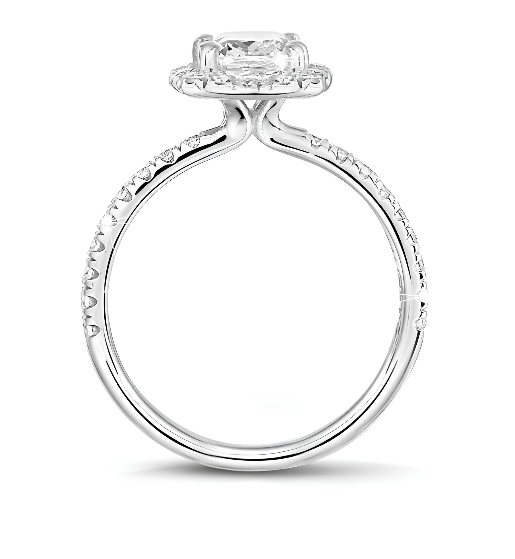 0,70 Karat F Renk Tektaş Pırlanta Yüzük