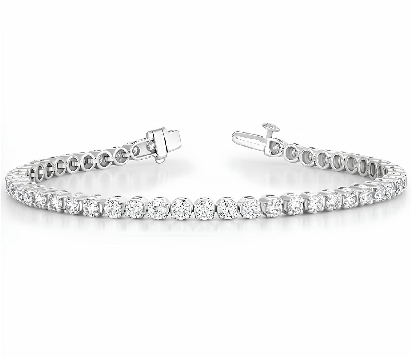 Bileklik 5.70 Karat F Renk