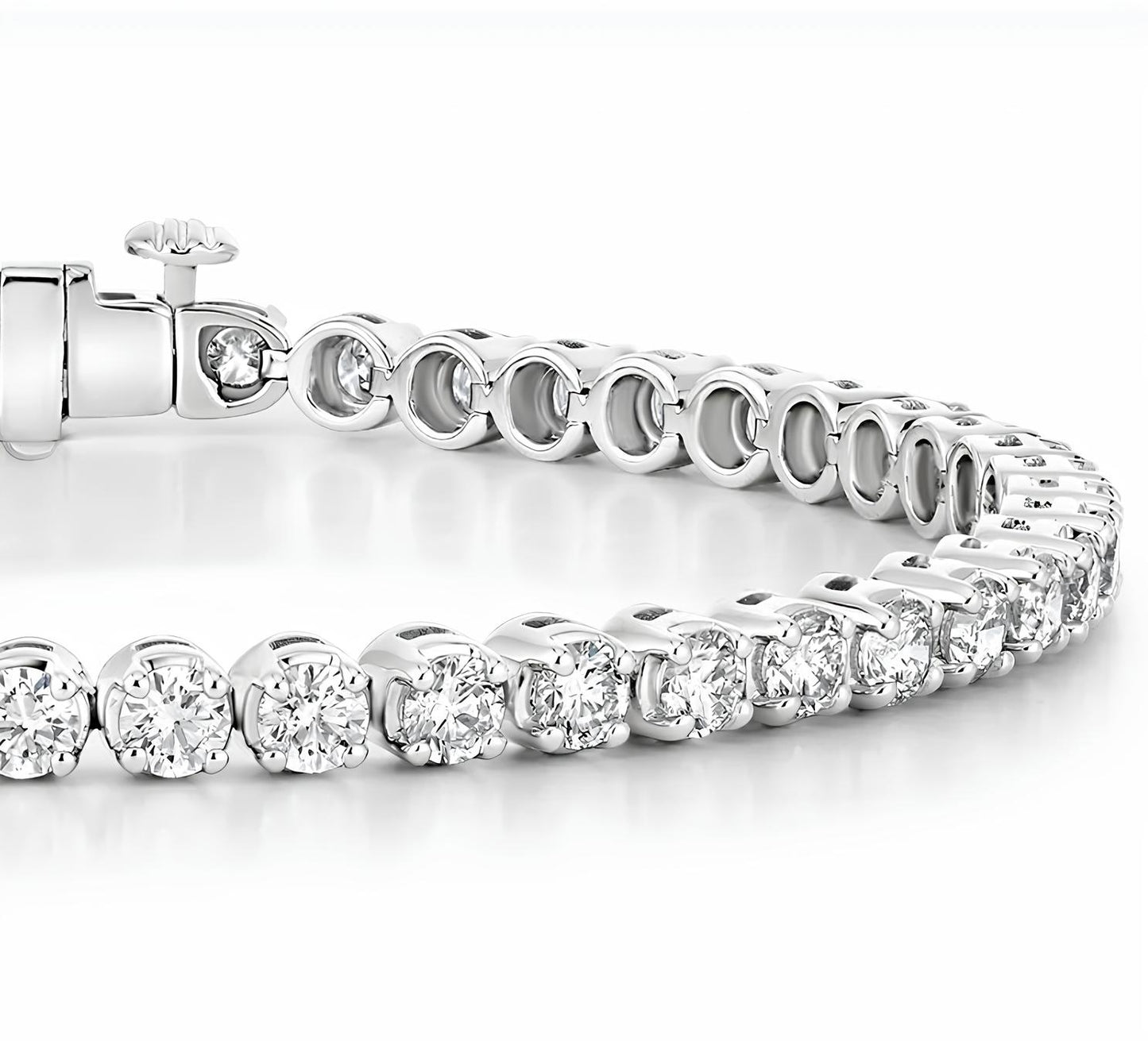 Bileklik 5.70 Karat F Renk