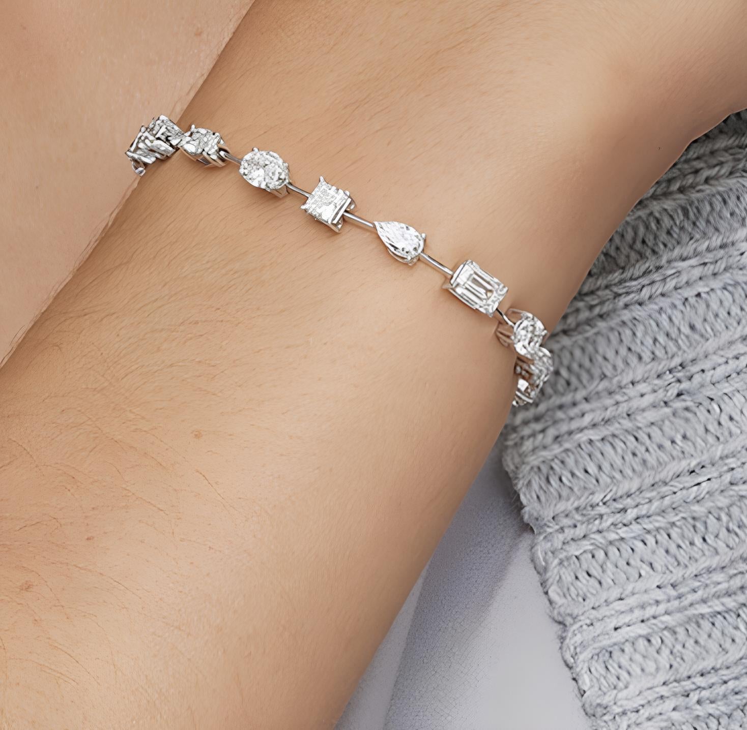 Bileklik 2.40 Karat F Renk