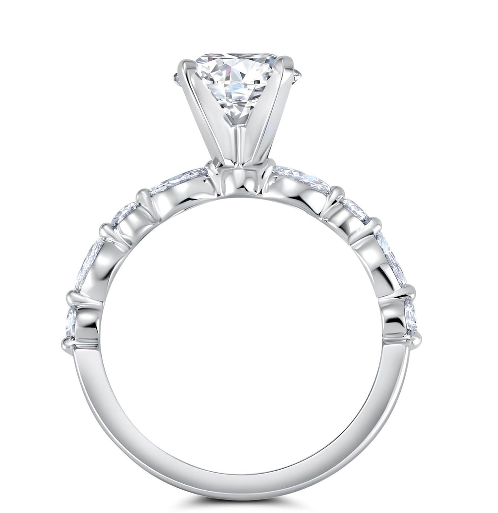 1 Karat G Renk Tektaş Pırlanta Yüzük