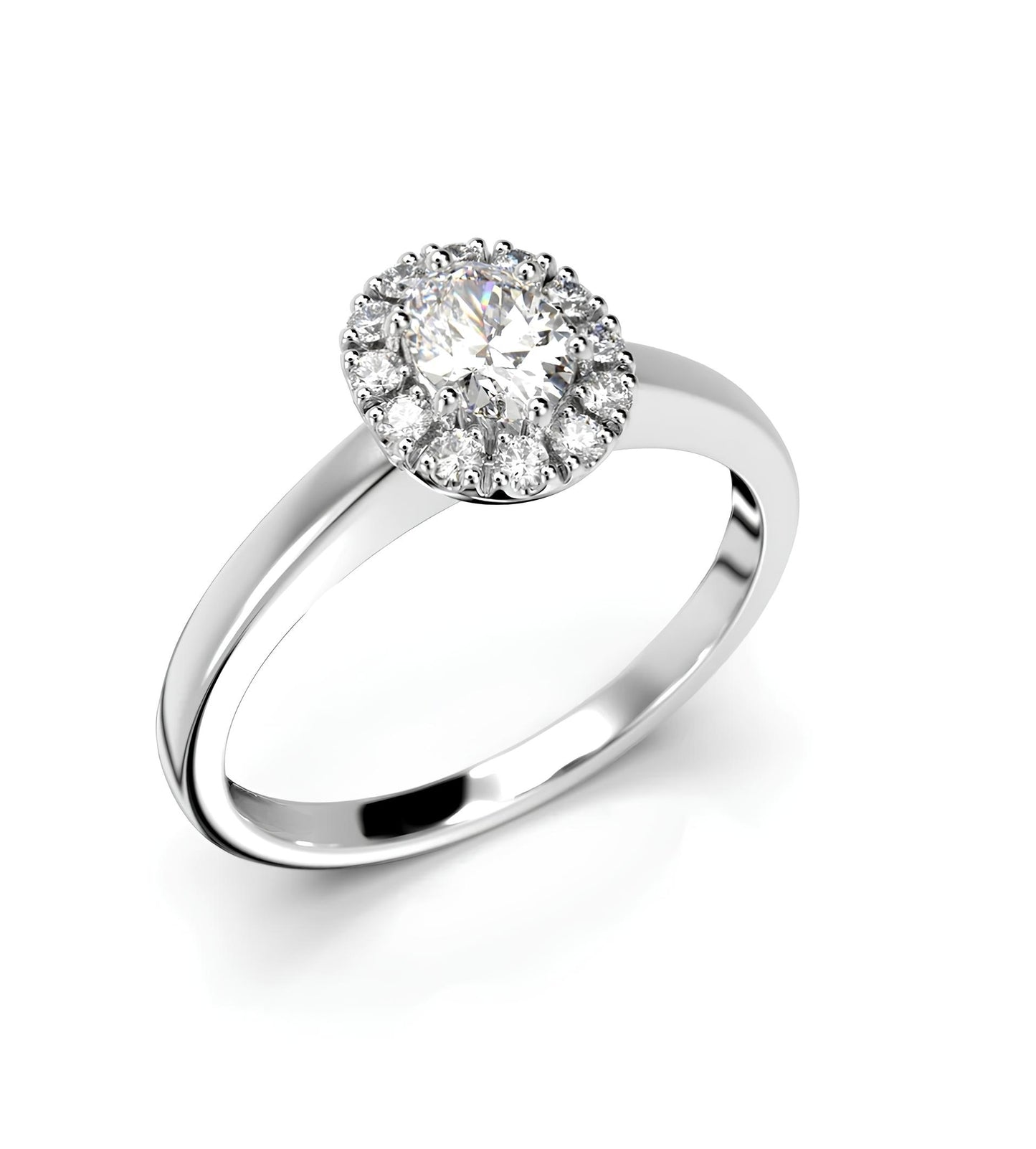 0,30 Karat G Renk Tektaş Pırlanta Yüzük