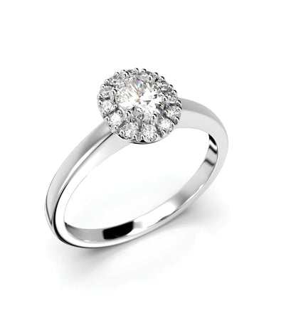 0,30 Karat G Renk Tektaş Pırlanta Yüzük