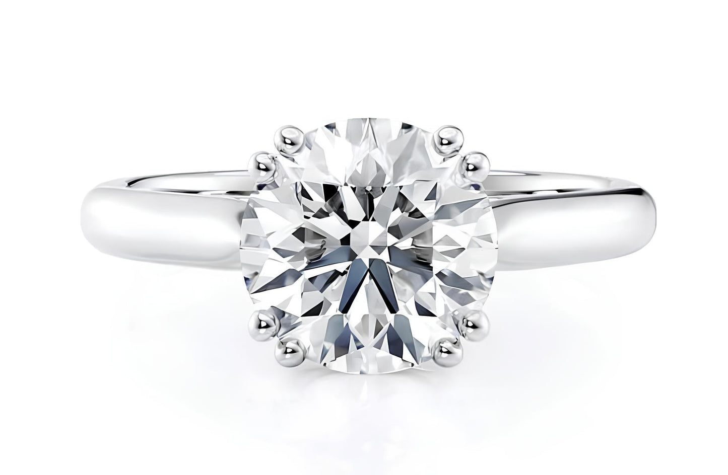 0,70 Karat E Renk Tektaş Pırlanta Yüzük