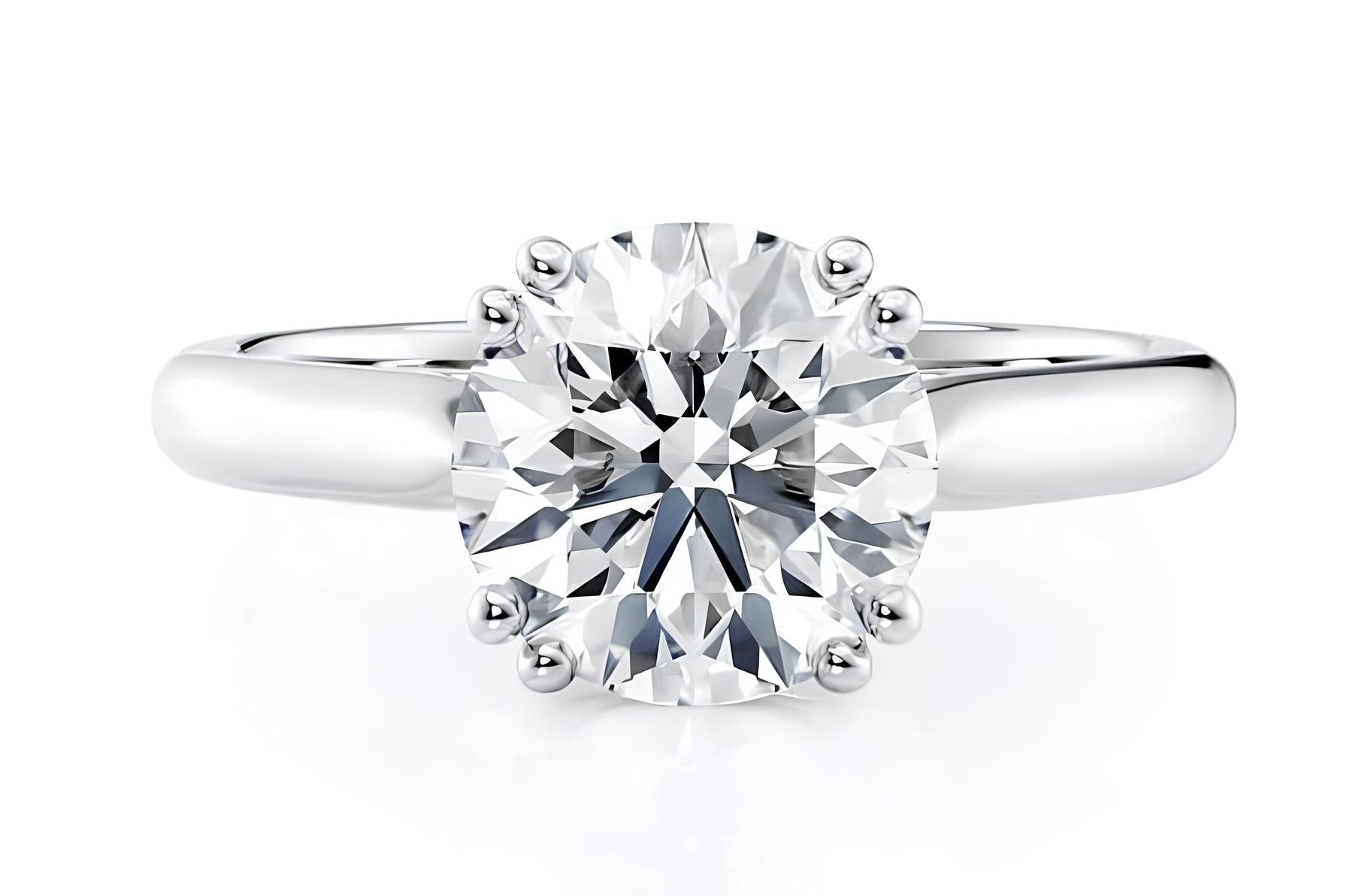 0,70 Karat E Renk Tektaş Pırlanta Yüzük