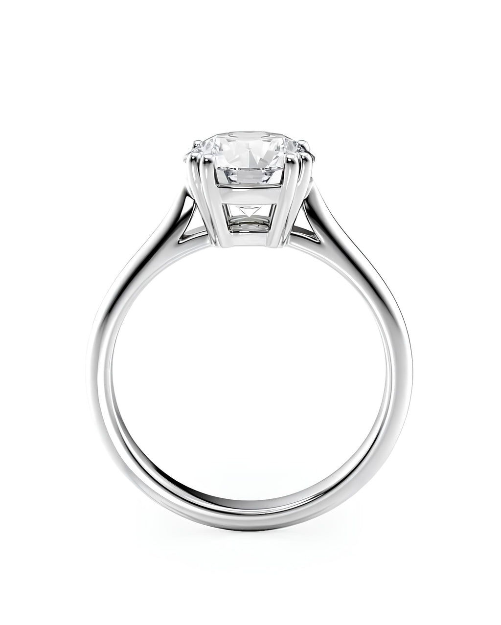 0,70 Karat E Renk Tektaş Pırlanta Yüzük