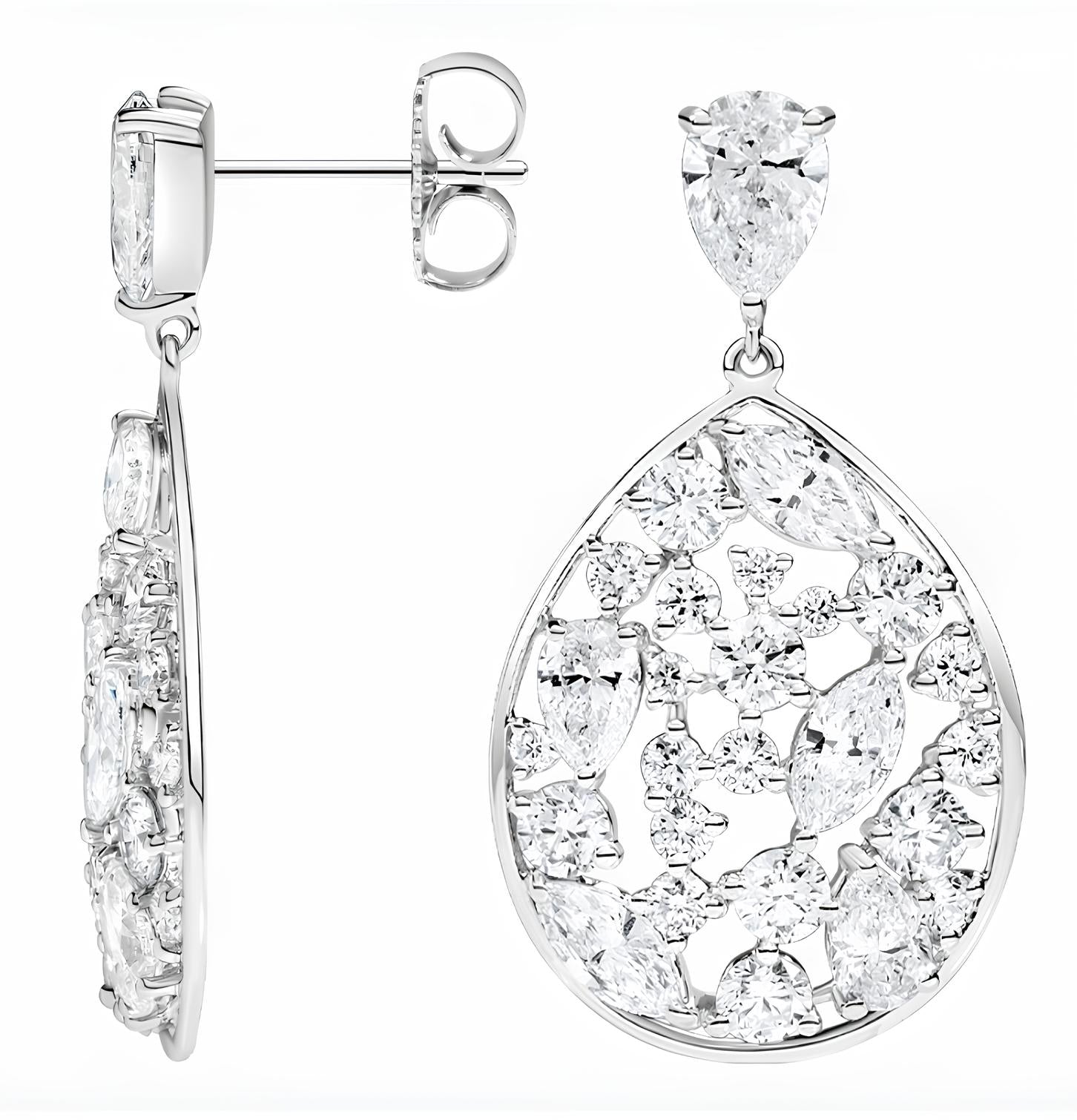 1,75 Karat Pırlanta Küpe