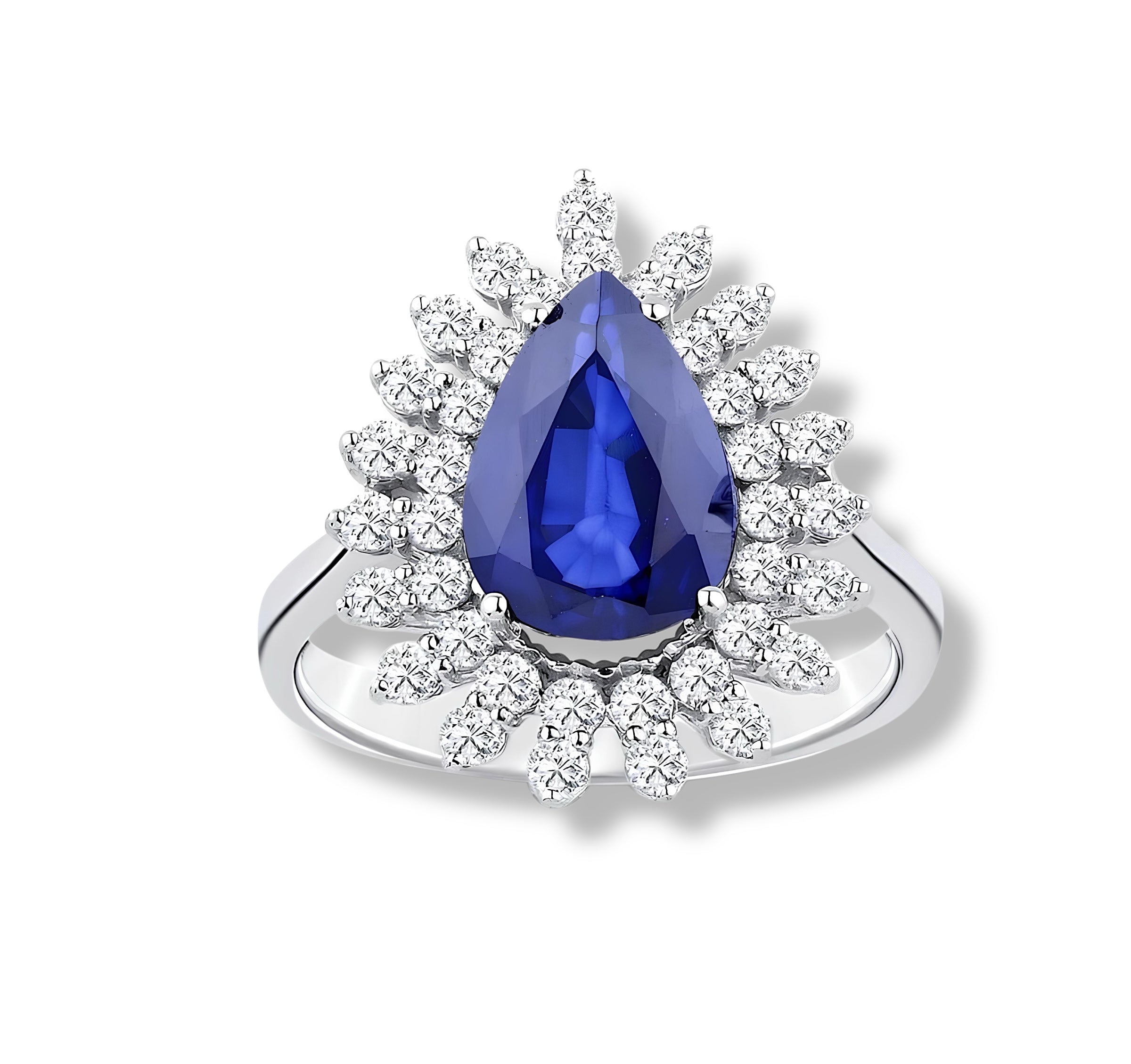 Özel Safir Pırlanta Set