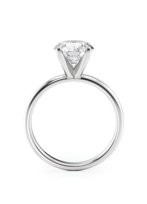 0,50 Karat D Renk Tektaş Pırlanta Yüzük