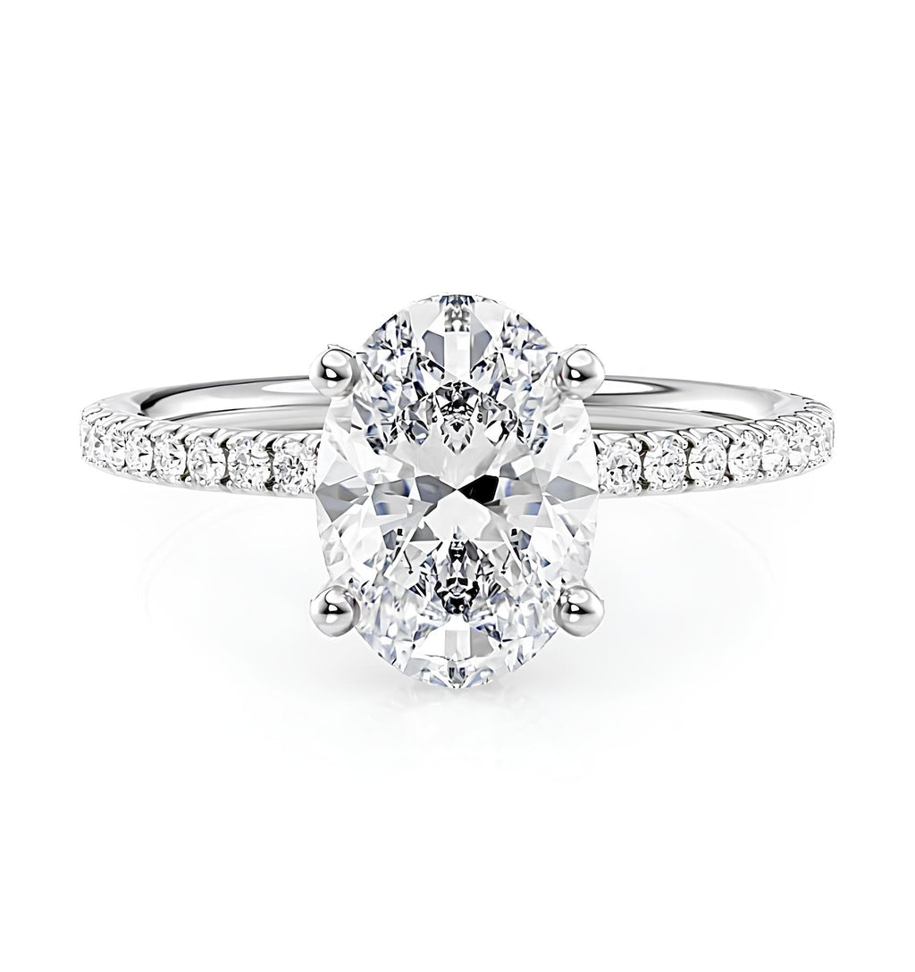 1 Karat G Renk Tektaş Pırlanta Yüzük