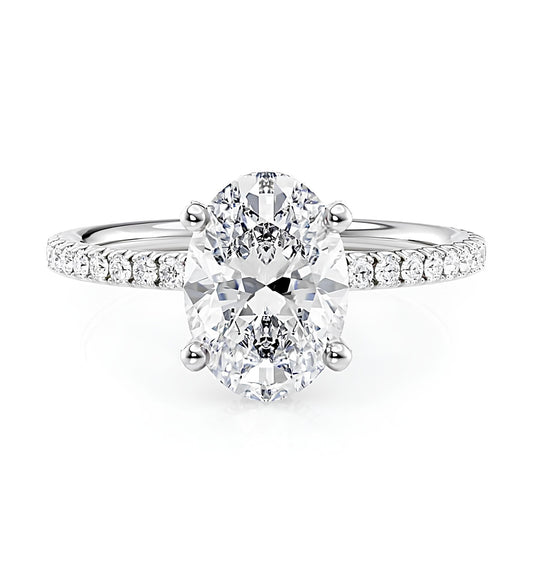 1 Karat G Renk Tektaş Pırlanta Yüzük