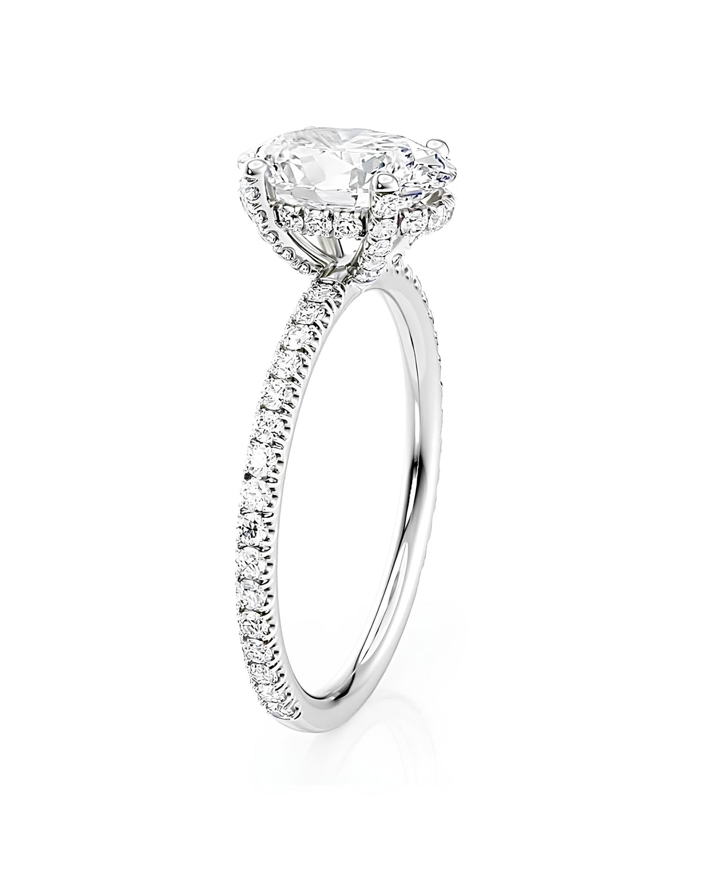 1 Karat G Renk Tektaş Pırlanta Yüzük