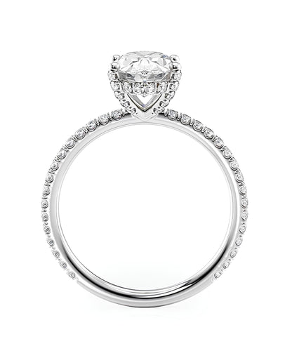 1 Karat G Renk Tektaş Pırlanta Yüzük