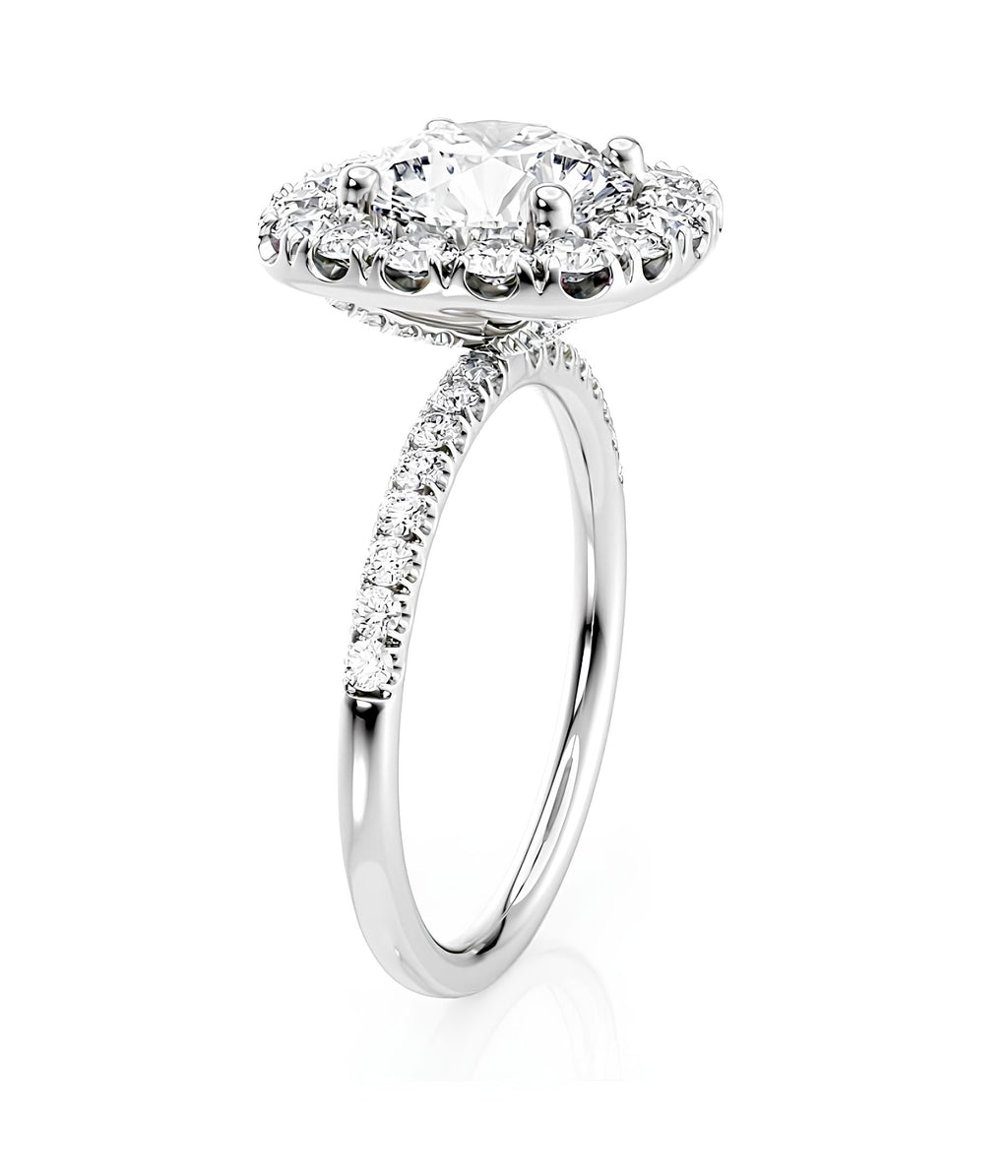 0,80 Karat F Renk Tektaş Pırlanta Yüzük