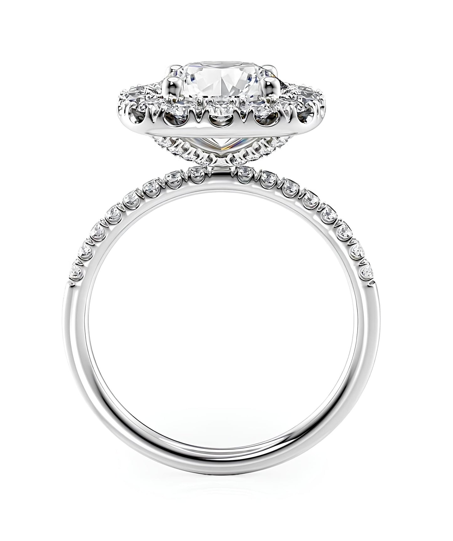 0,80 Karat F Renk Tektaş Pırlanta Yüzük