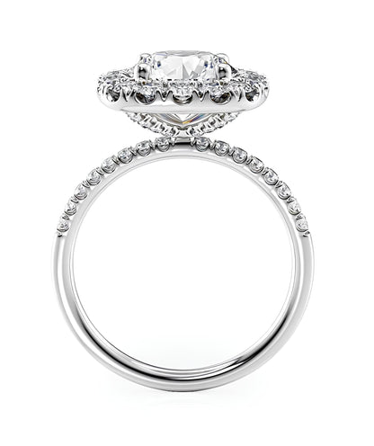 0,80 Karat F Renk Tektaş Pırlanta Yüzük