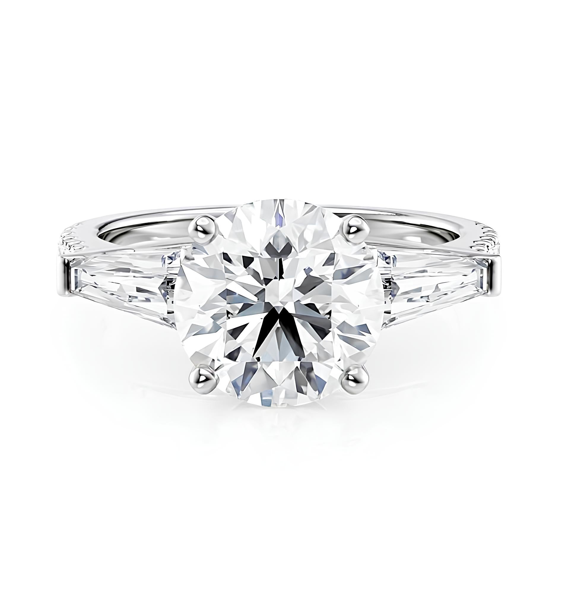 1,20 Karat F Renk Tektaş Pırlanta Yüzük