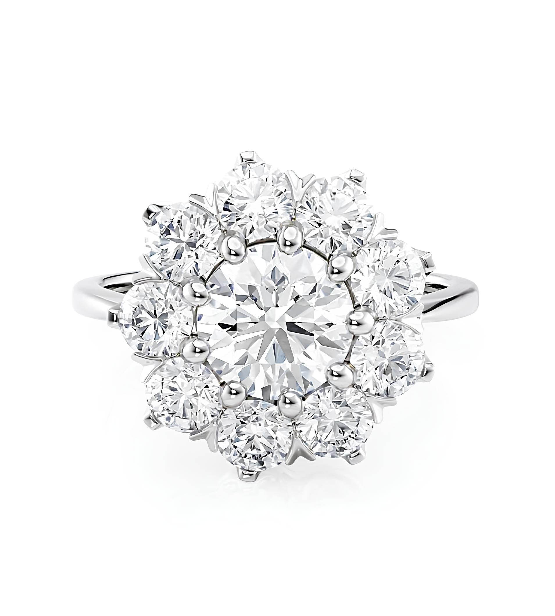 0,70 Karat F Renk Tektaş Pırlanta Yüzük