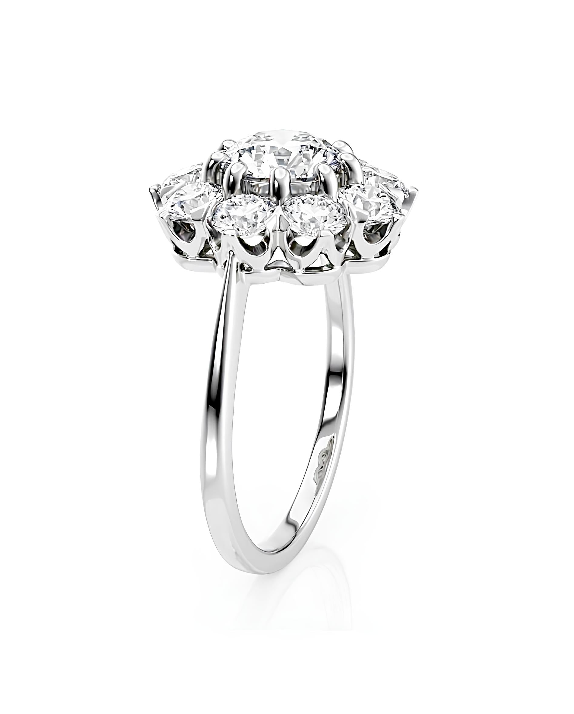 0,70 Karat F Renk Tektaş Pırlanta Yüzük