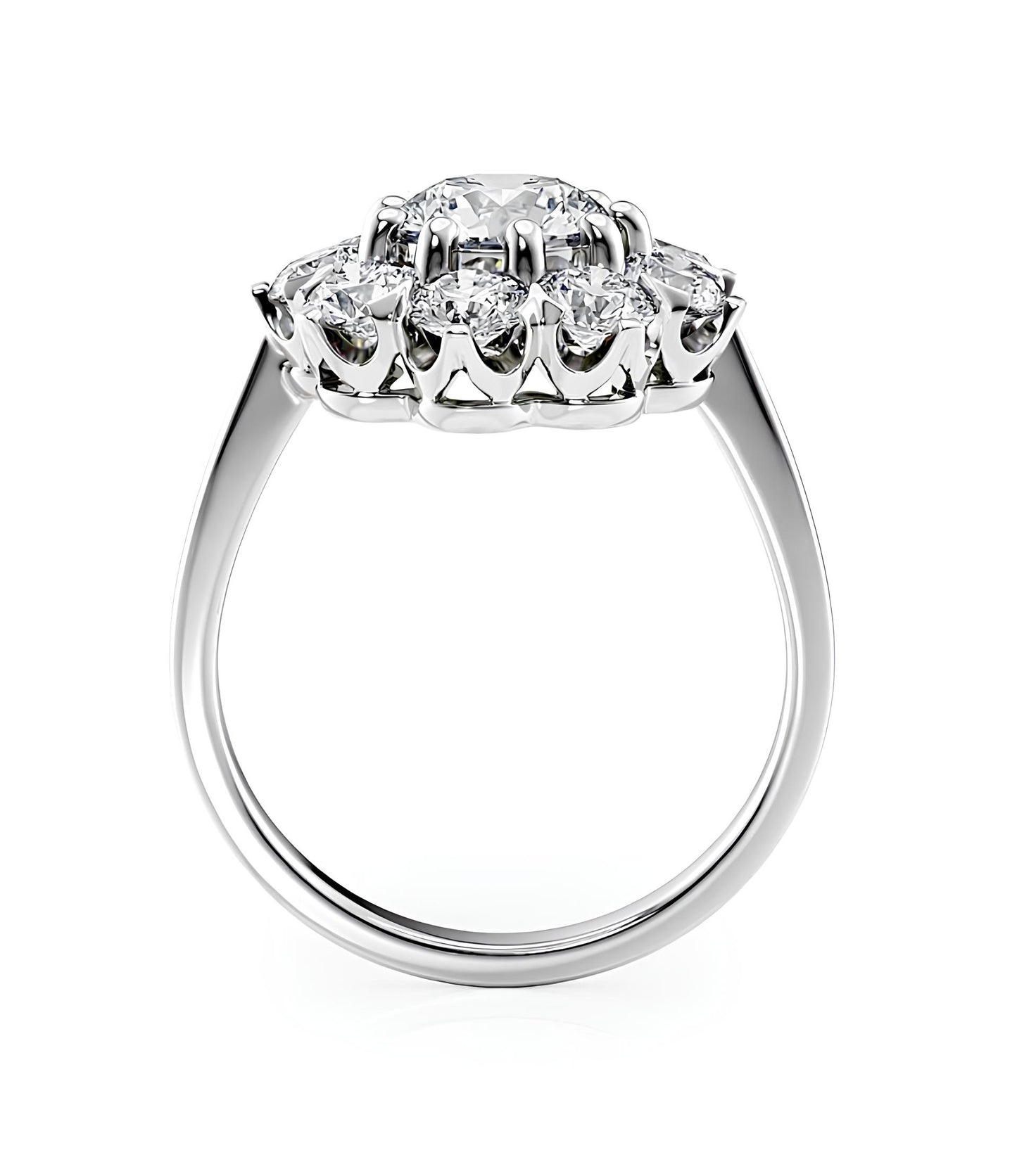 0,70 Karat F Renk Tektaş Pırlanta Yüzük